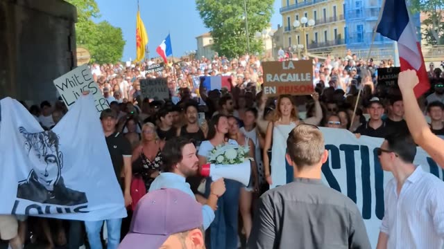 La racaille en prison, ni oubli, ni pardon ! — Rassemblement Narbonne