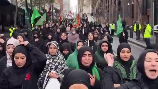 This was Sydney Australia, yesterday (Tommy Robinson)