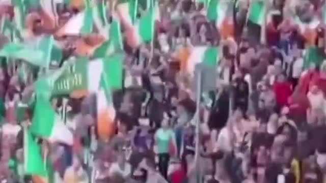 Over 100,000 Irish patriots took to the streets (WHLeavitt)
