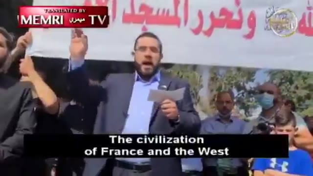 Nidhal Siam à Al-Aqsa (30 oct. 2020) : « conquérir Paris » et un califat en France — archive MEMRI ressortie — @islamismefrance