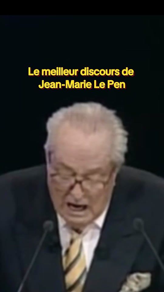« Le meilleur discours de Jean-Marie Le Pen » : l'archive du 21 avril 2002 remise en circulation