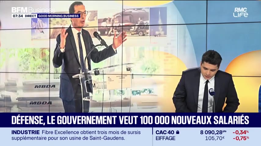 100 000 recrues pour l'industrie de défense : le plan Farandou passe par France Travail — vérifié