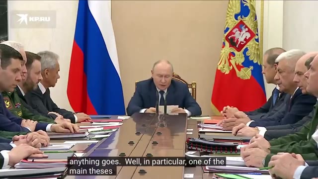 « Aucune intention agressive envers l'Europe » : Poutine le 18 septembre — la phrase est vraie, le cadre FLASH INFO est un choix