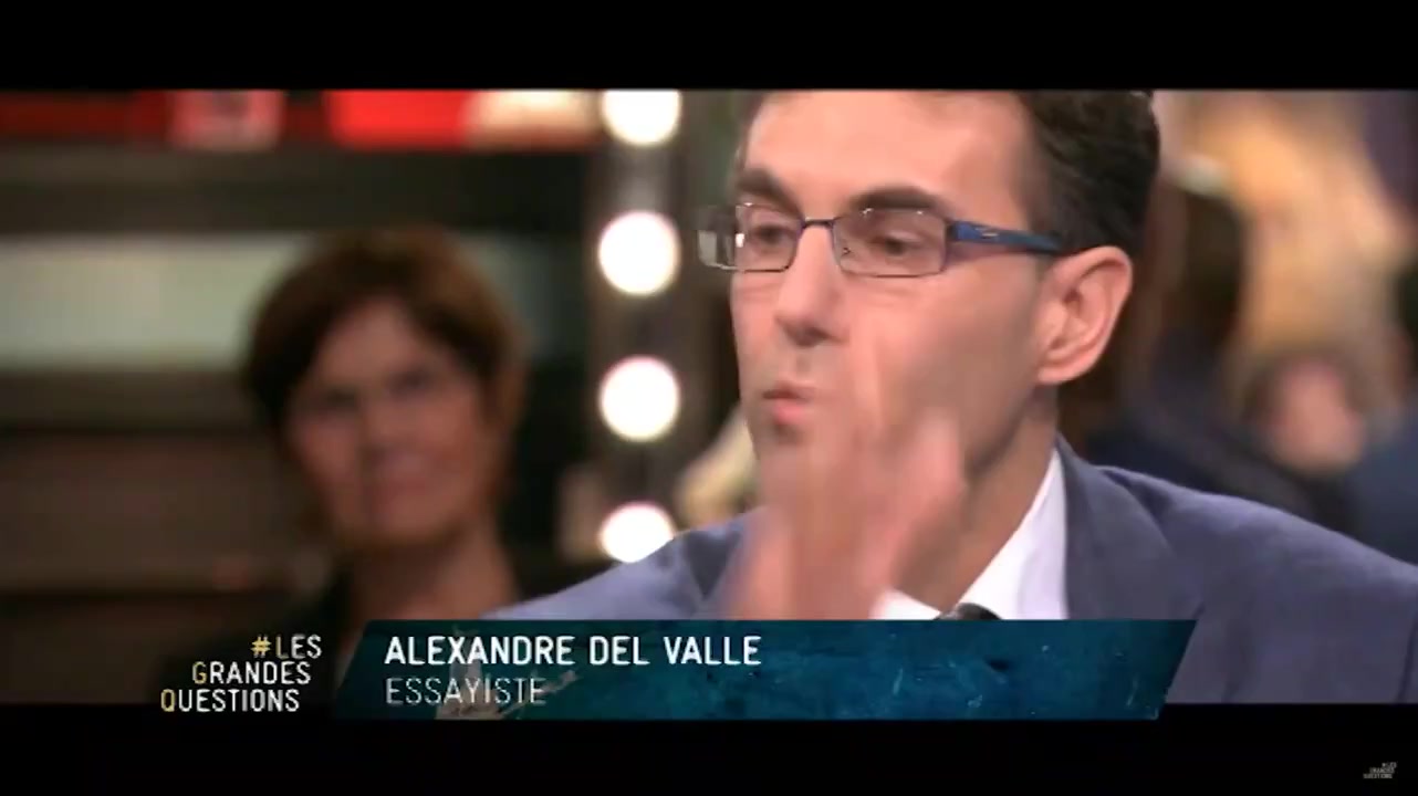 « L'islamisme est un totalitarisme, pas un intégrisme » : Del Valle sur plateau TV — thèse documentée depuis 2002, clip republié sans date
