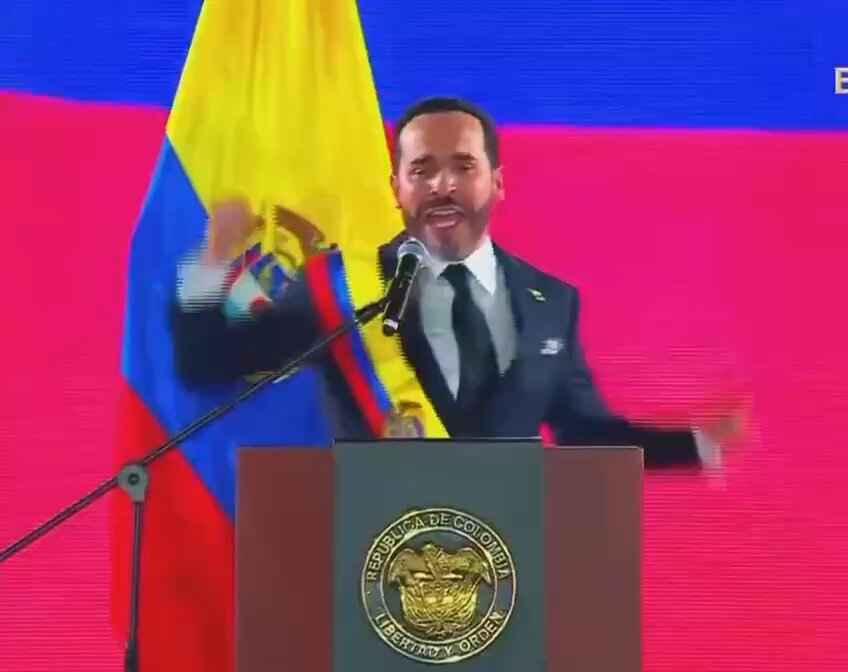 « ¡Viva Cristo Rey! » : un président colombien, une proclamation religieuse, un web conservateur en fusion