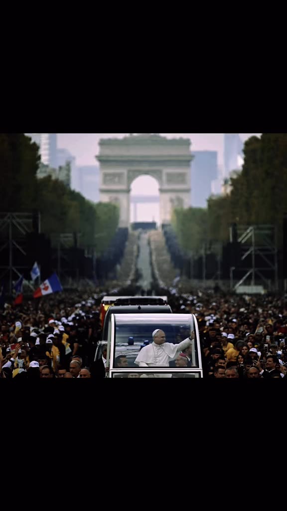 « 4 jours suspendus » : la voix du pape, des images de synthèse, une promesse de 1980