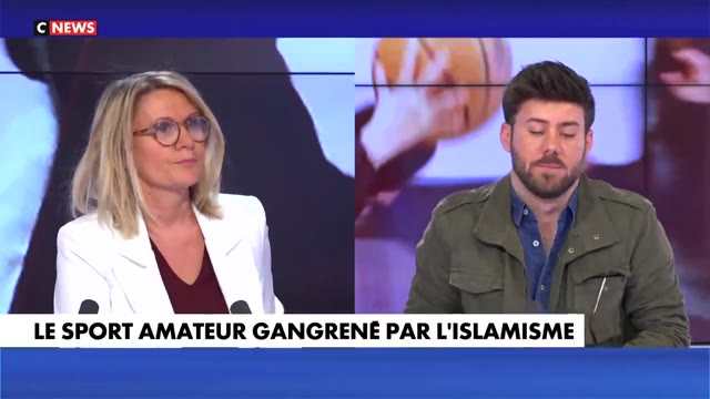 « contre la laïcité » : le bandeau dit le sport