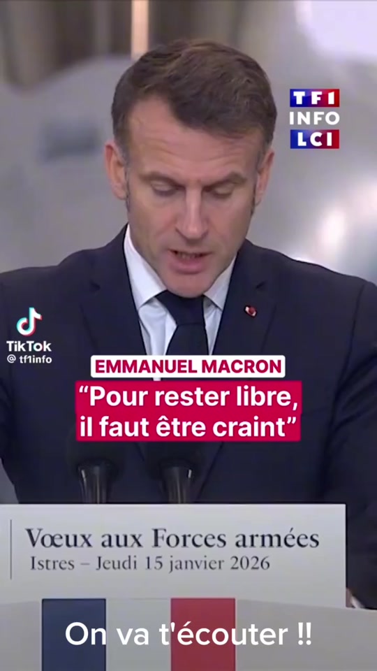 « Pour rester libre, il faut être craint » — la doctrine militaire de Macron devenue légende de blocus lycéen