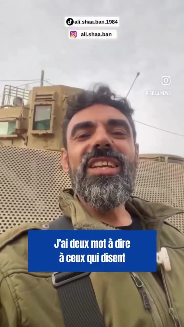 « En arabe dans le texte » : le bandeau est en français