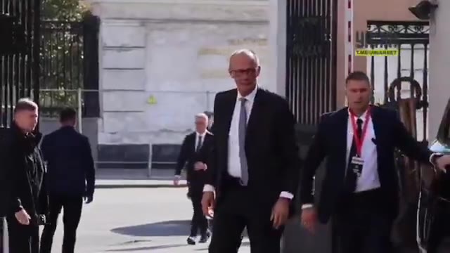« Mertz » et « négocier » : la légende, la phrase dit « sprechen »