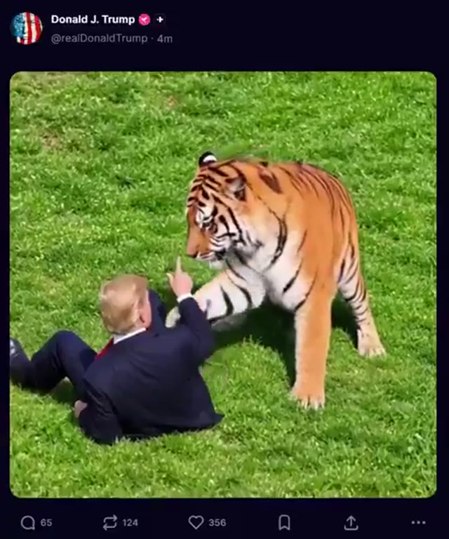« Maîtriser un tigre » : la capture est un écran