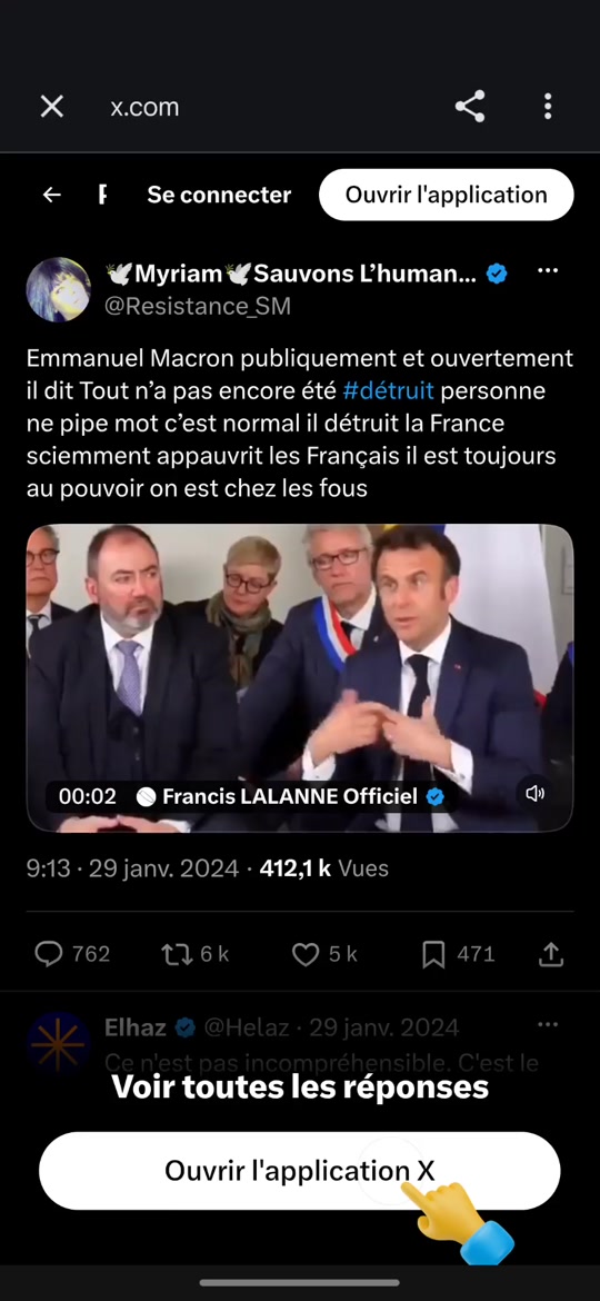 La phrase de Vendôme revient le lendemain de la rue